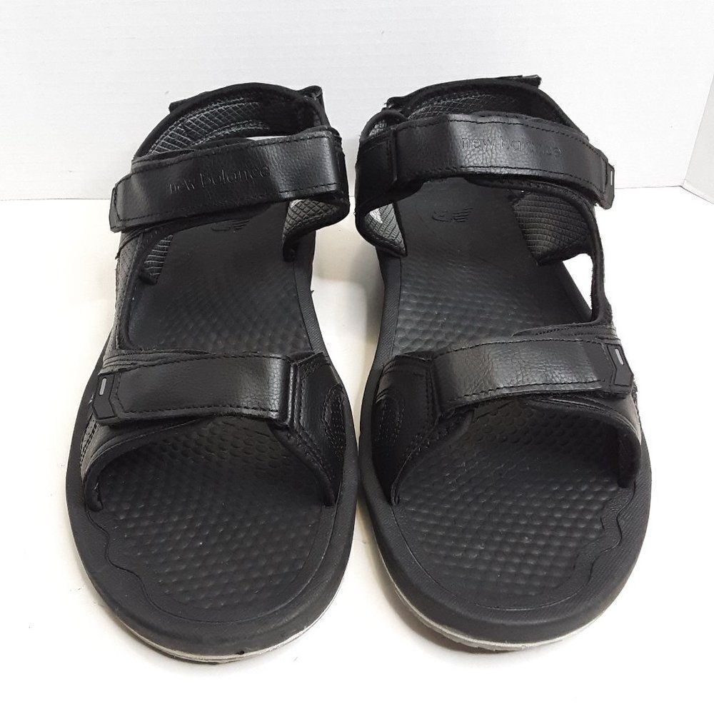 New Balance Men's Sandal size 15M Black Leather